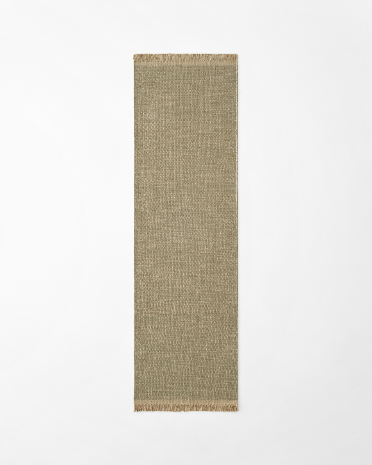 Nordic Knots, Jute,Wool Rugs, Desert Runner – Fern