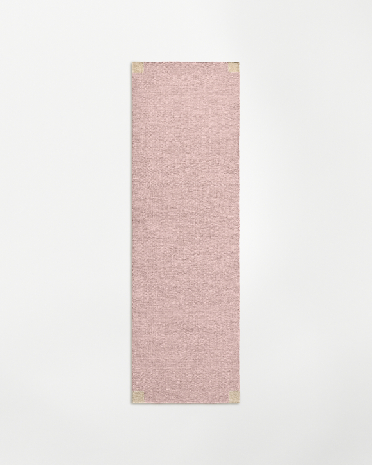 Nordic Knots, Wool Rugs, Tradition Solid Runner – Pink
