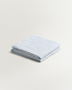 Linen Blend Flat Sheet – Stripes