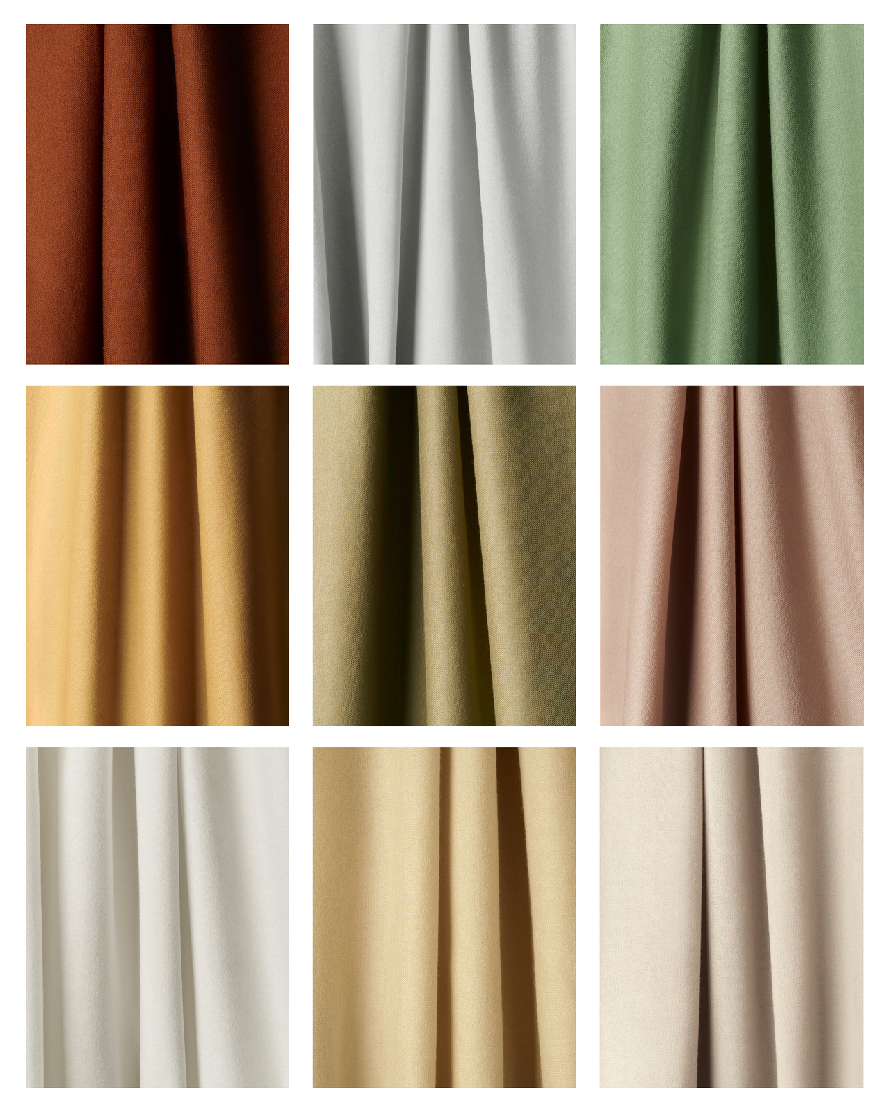 Nordic Knots, Wool Sample Bundles, The Grand Curtains – Sample Bundle (10 pcs)