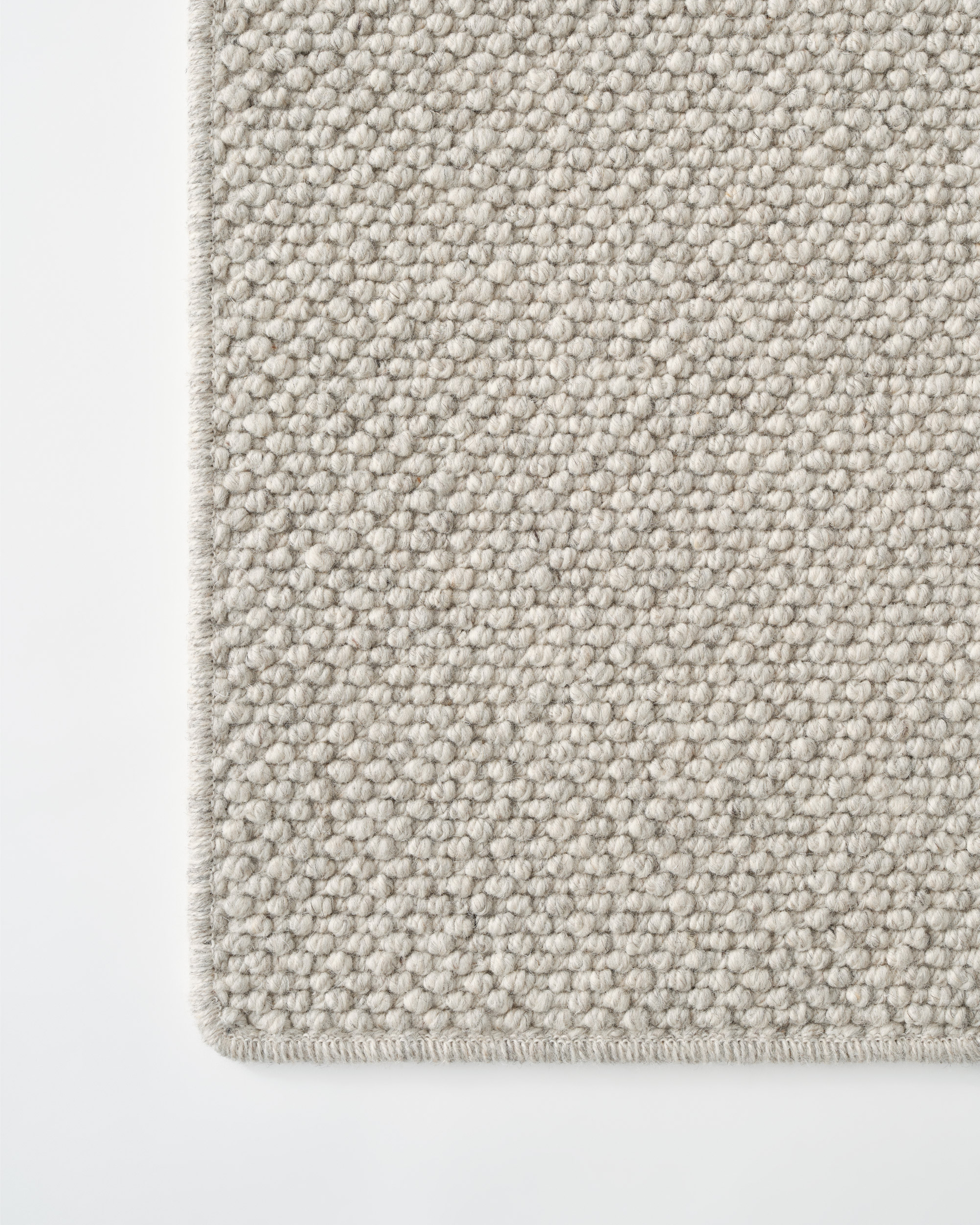 Tundra – Gray Mix | Custom sized & Durable Wool Rug | NORDIC KNOTS