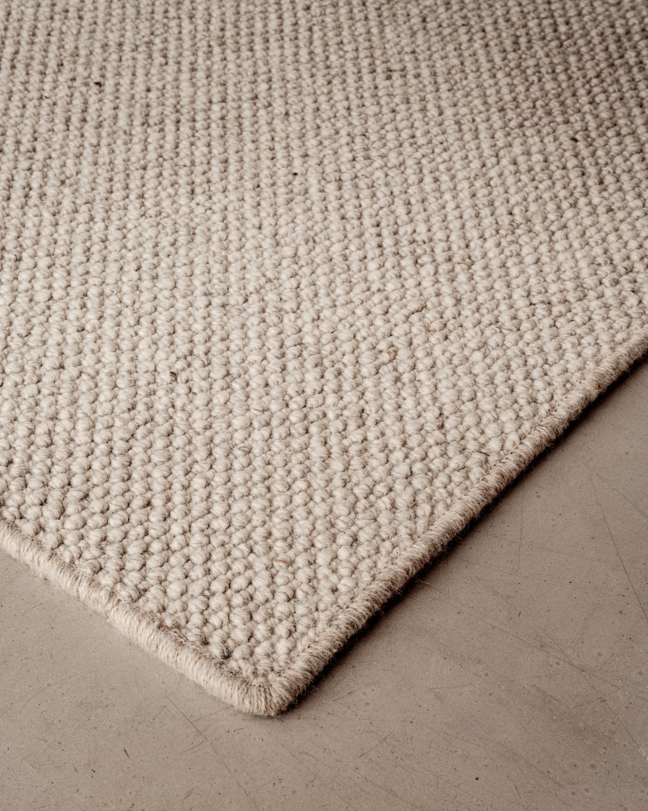 Tundra – Gray Mix | Custom sized & Durable Wool Rug | NORDIC KNOTS