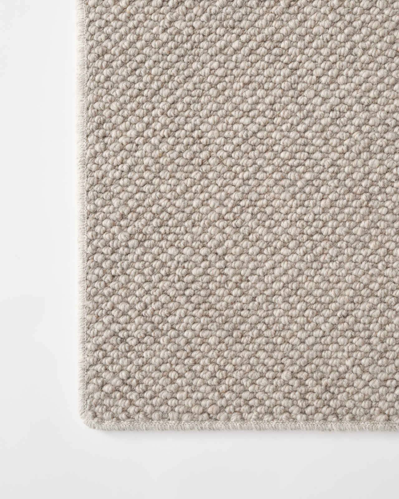 Nordic Knots, Wool Custom Size Rugs, Tundra – Taupe Mix