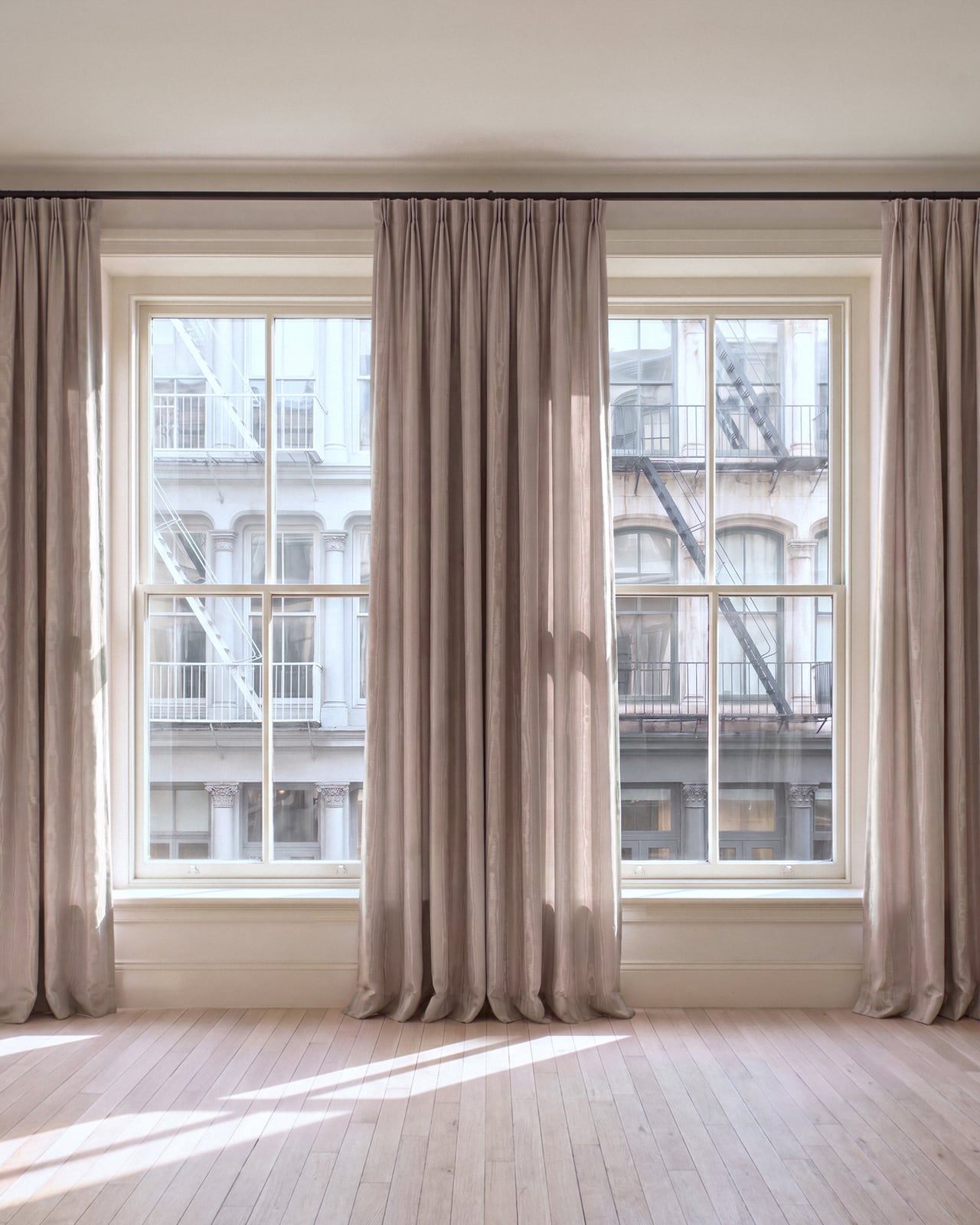 Nordic Knots, Polyester Curtains, The Moire – Lavender