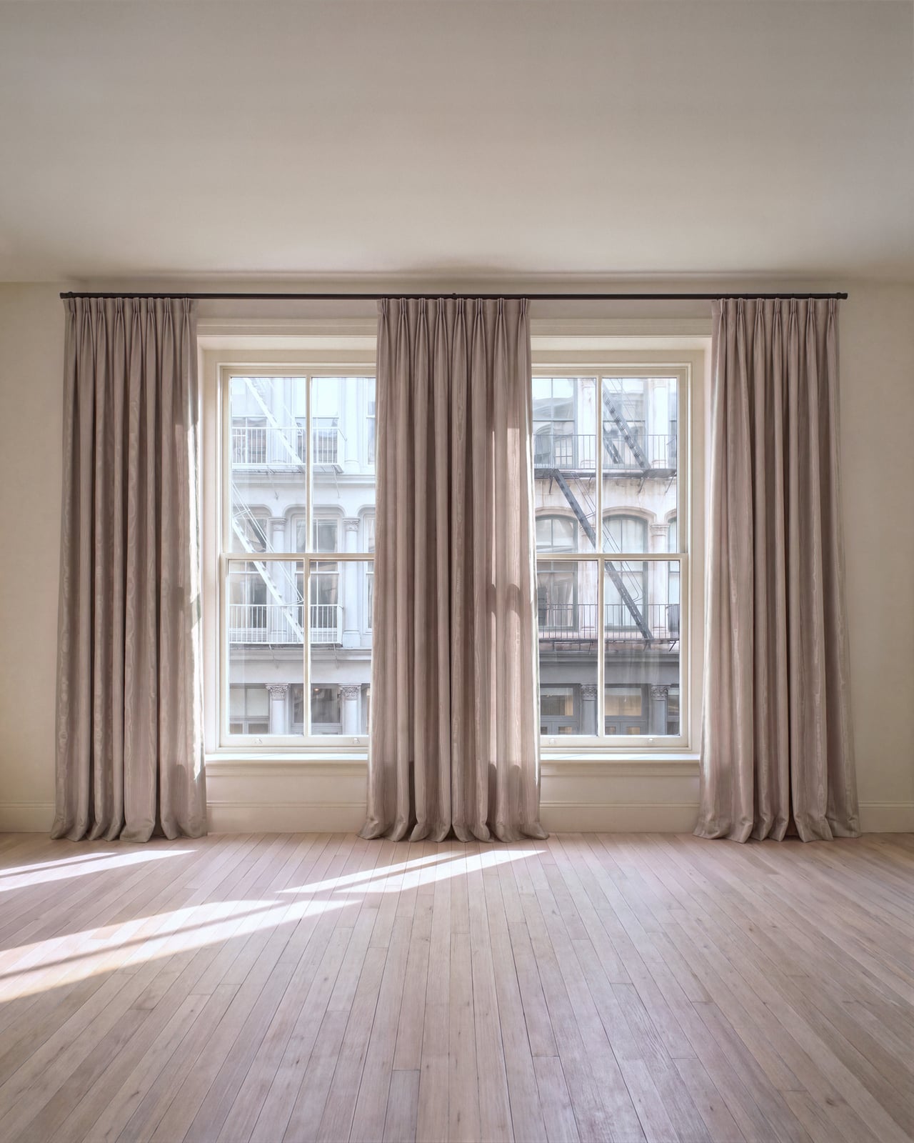 Nordic Knots, Polyester Curtains, The Moire – Lavender