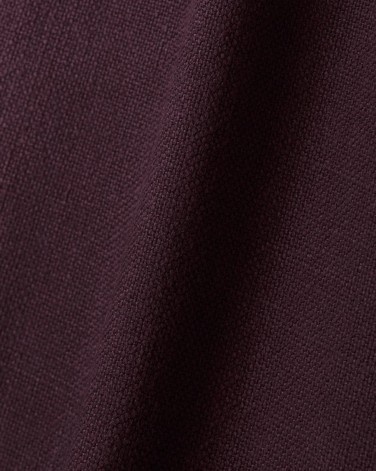 Nordic Knots, Linen Curtain Samples, The Studio Linen Sample – Deep Wine