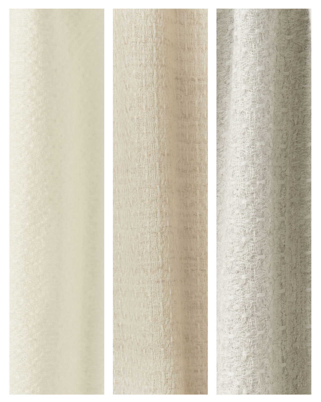 Nordic Knots, Wool Sample Bundles, The Jacquard Curtains – Sample Bundle (3 pcs)