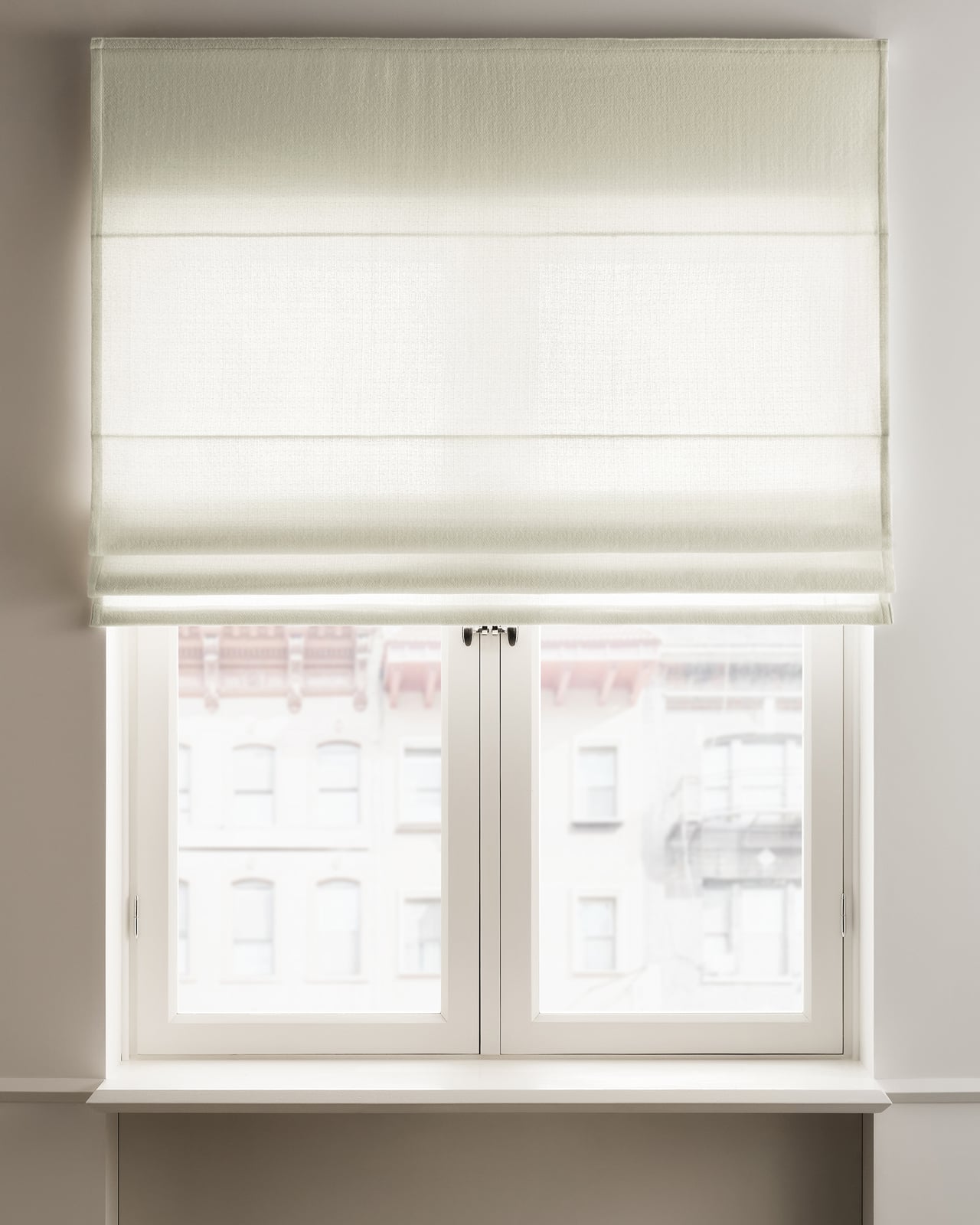 Nordic Knots, Wolle Raffrollos / Das Licht filtern, The Jacquard – Natural White