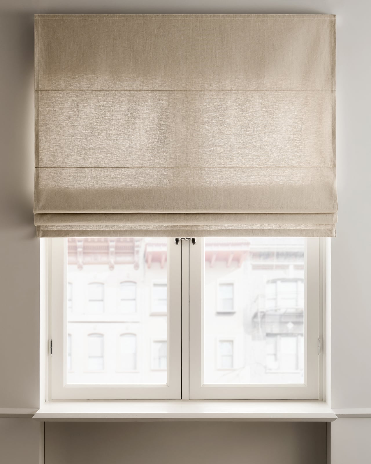 Nordic Knots, Baumwolle-Leinen Raffrollos / Abdunkeln, The Shade – Sand