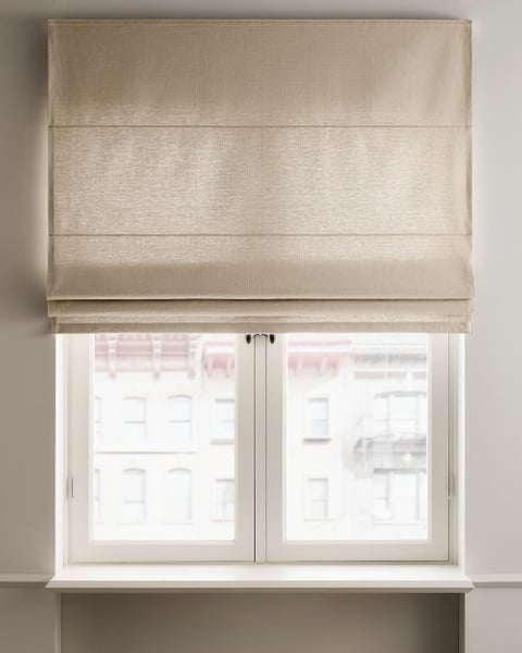 The Shade – Sand | Room-Darkening Roman Shade | NORDIC KNOTS
