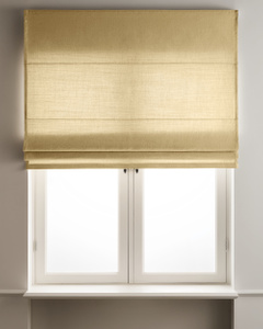 The Studio Linen Roman Shade – Sunrise