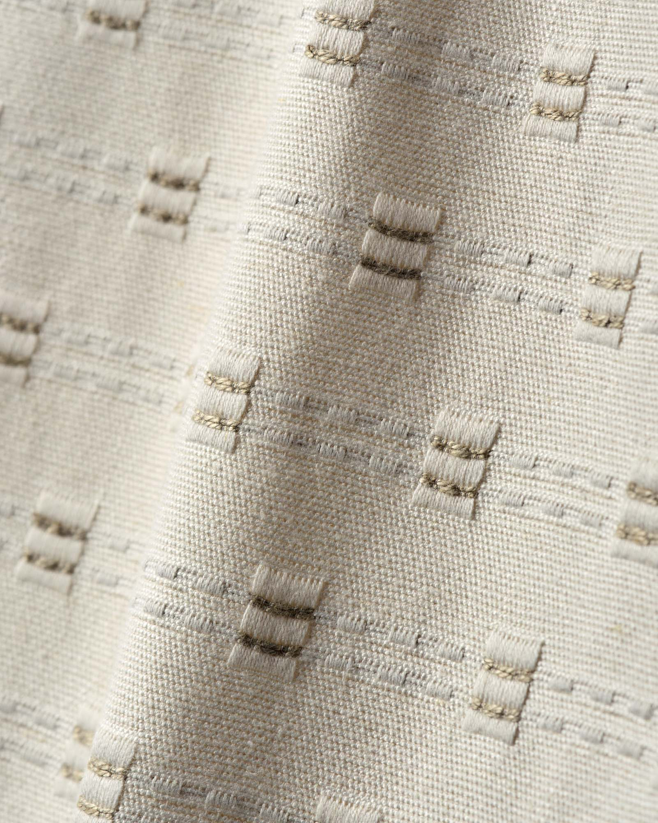 Nordic Knots, Baumwolle,Leinen,Polyester,Viskose Stoffe als Meterware, Cardigan – Dusty White