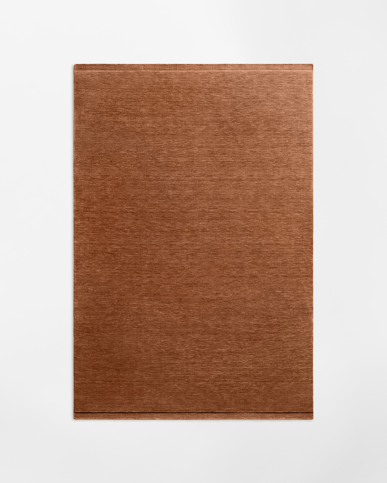 Nordic Knots, Ull Mattor, Canvas – Terracotta