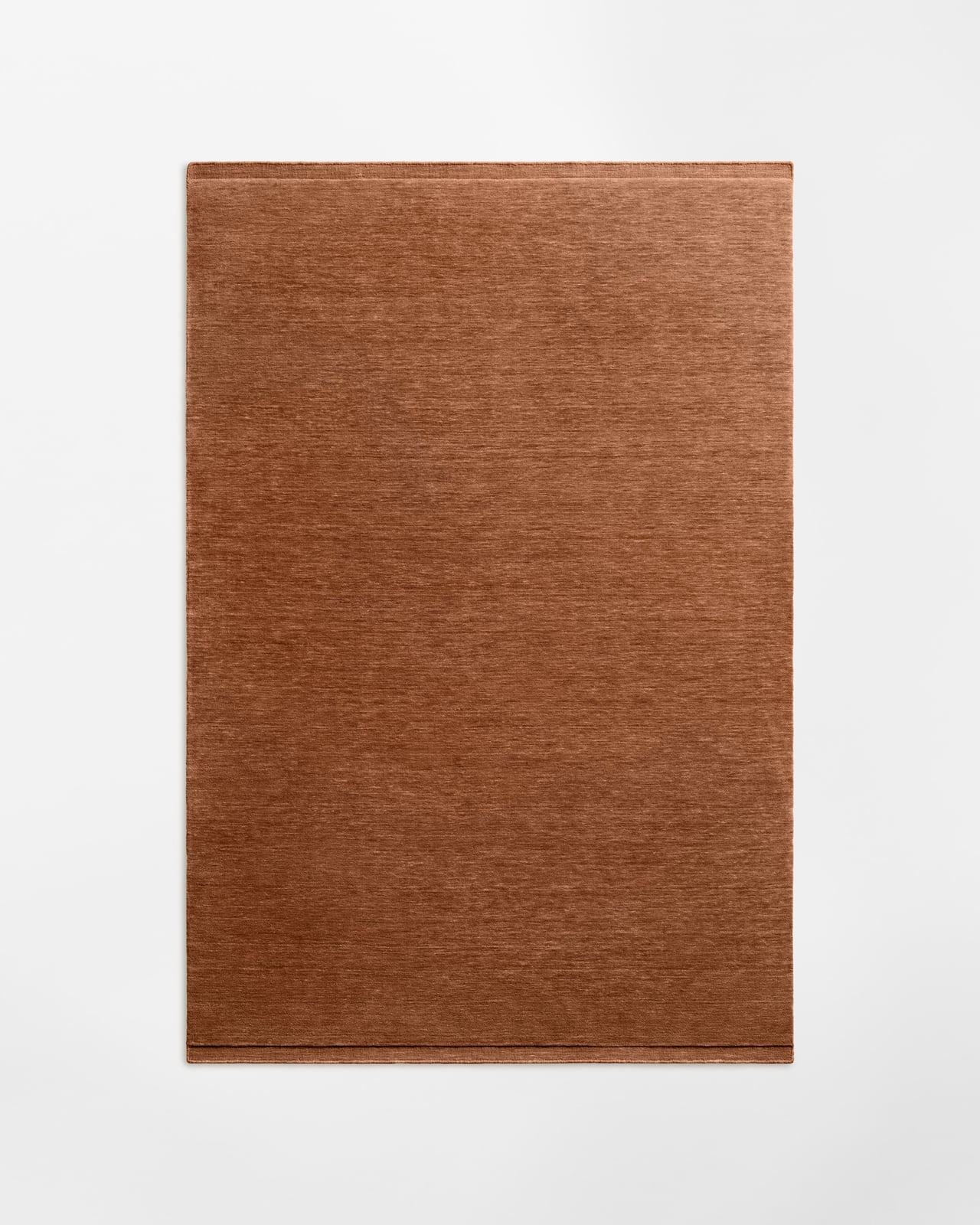Nordic Knots, Wool Rugs, Canvas – Terracotta