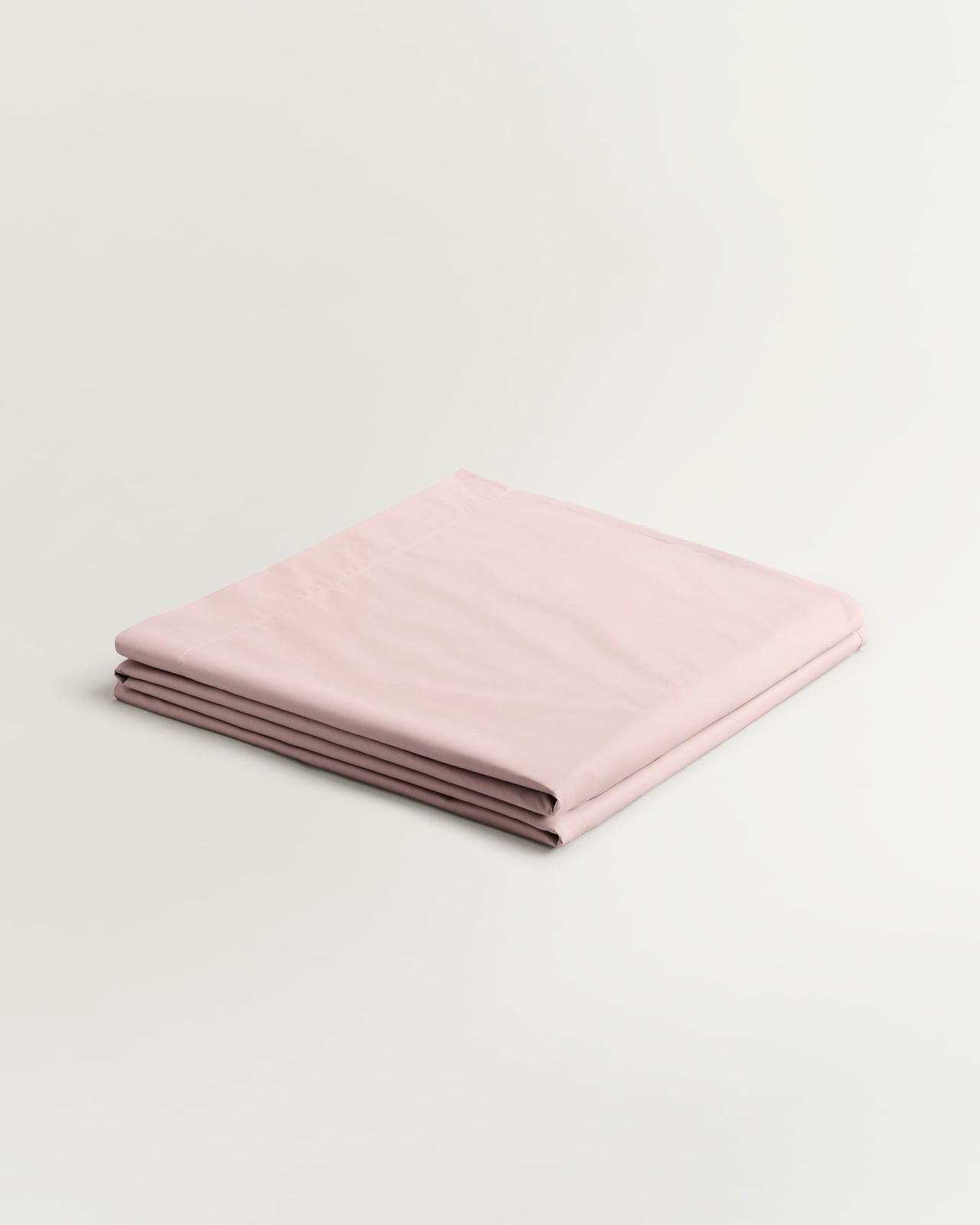 Nordic Knots, Baumwolle Bettwäsche und Dekoration, Percale Flat Sheet – Pink/Wine