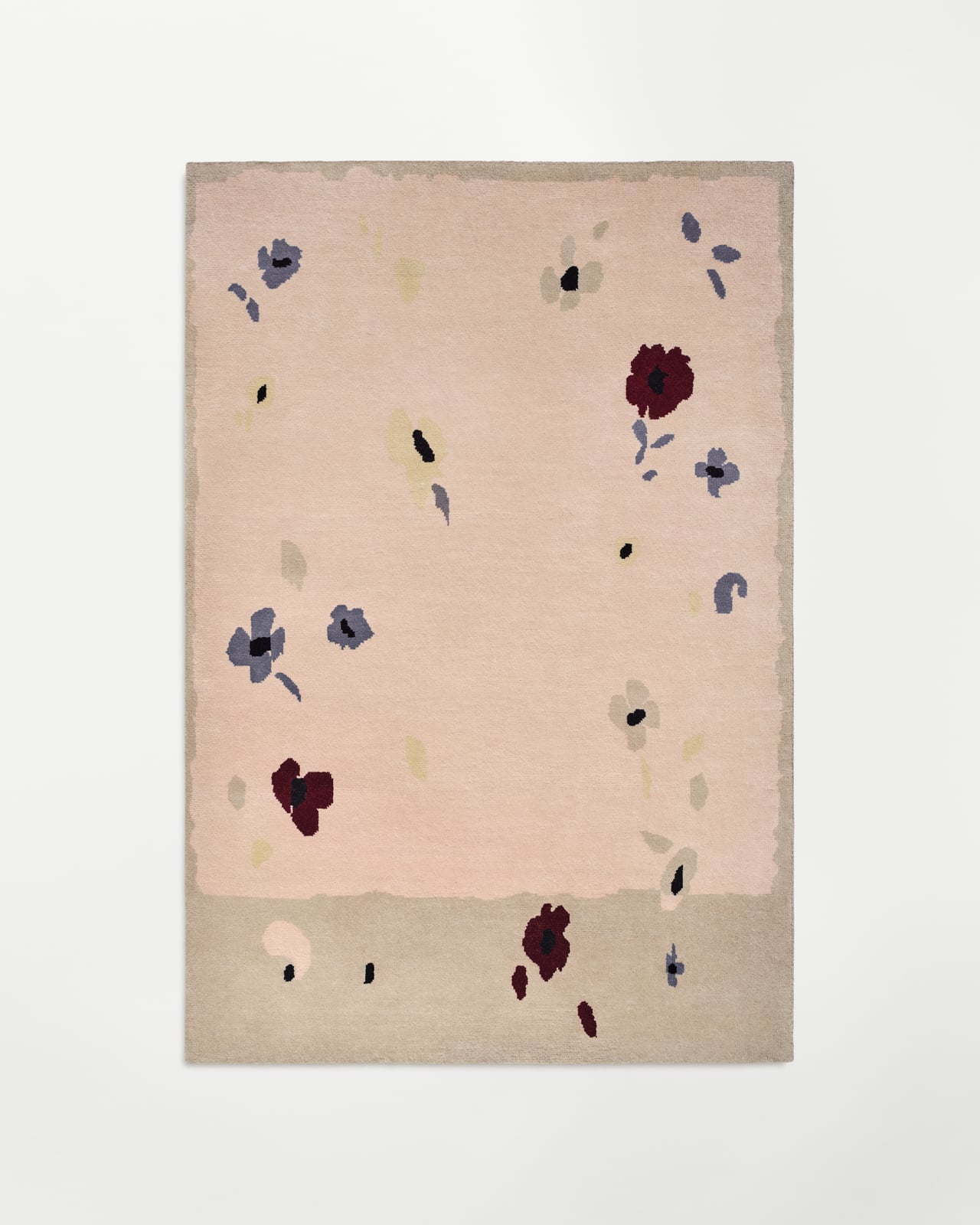 Nordic Knots, Wool Rugs, Belmont – Old Rose