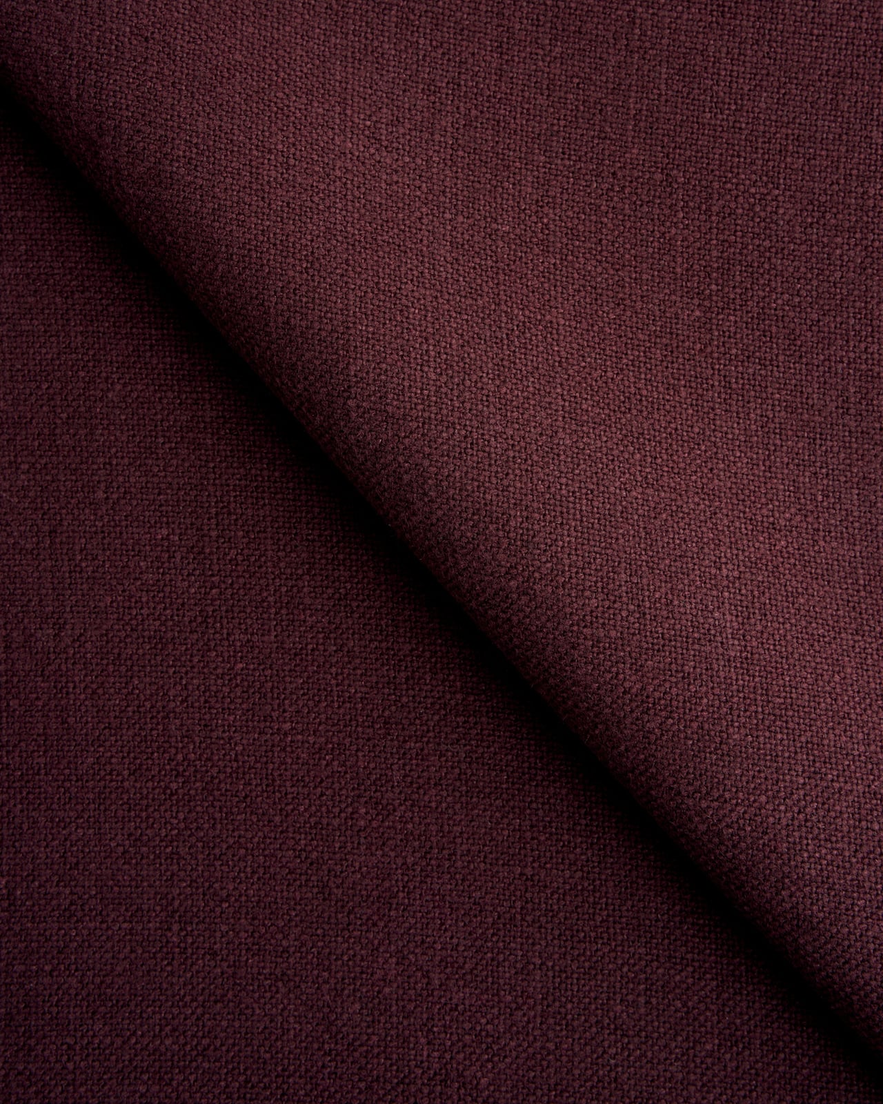 Nordic Knots, Leinen Bettwäsche und Dekoration, Studio Linen – Deep Wine