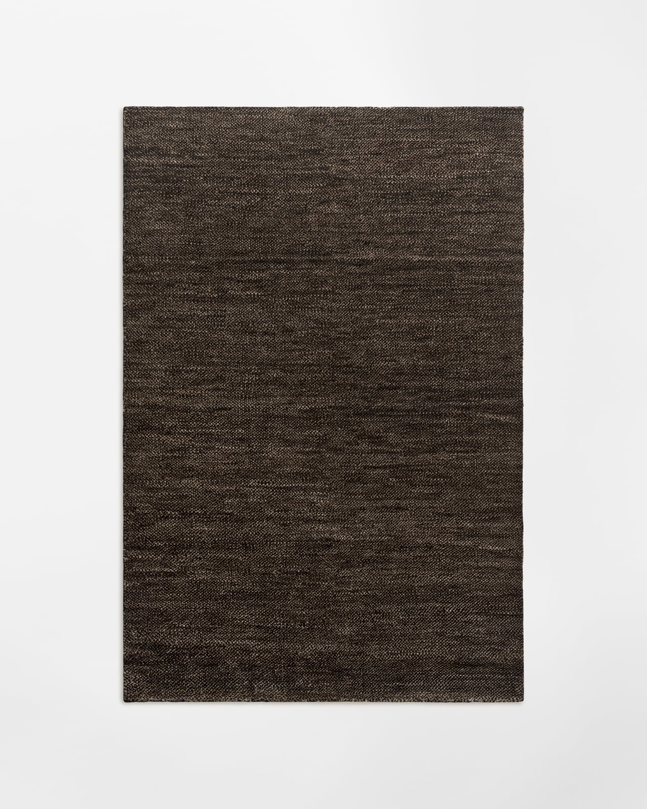 Nordic Knots, Jute,Wool Rugs, Savanna – Dark Jute/Black