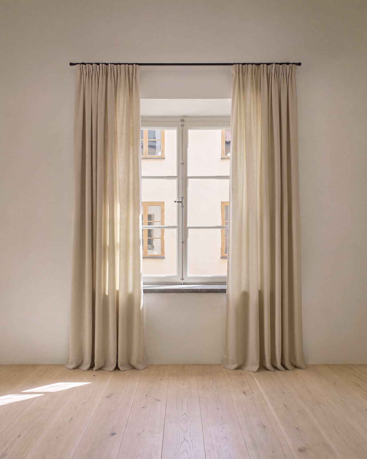 Nordic Knots, Wool Curtains, The Shelter Wool – Sand