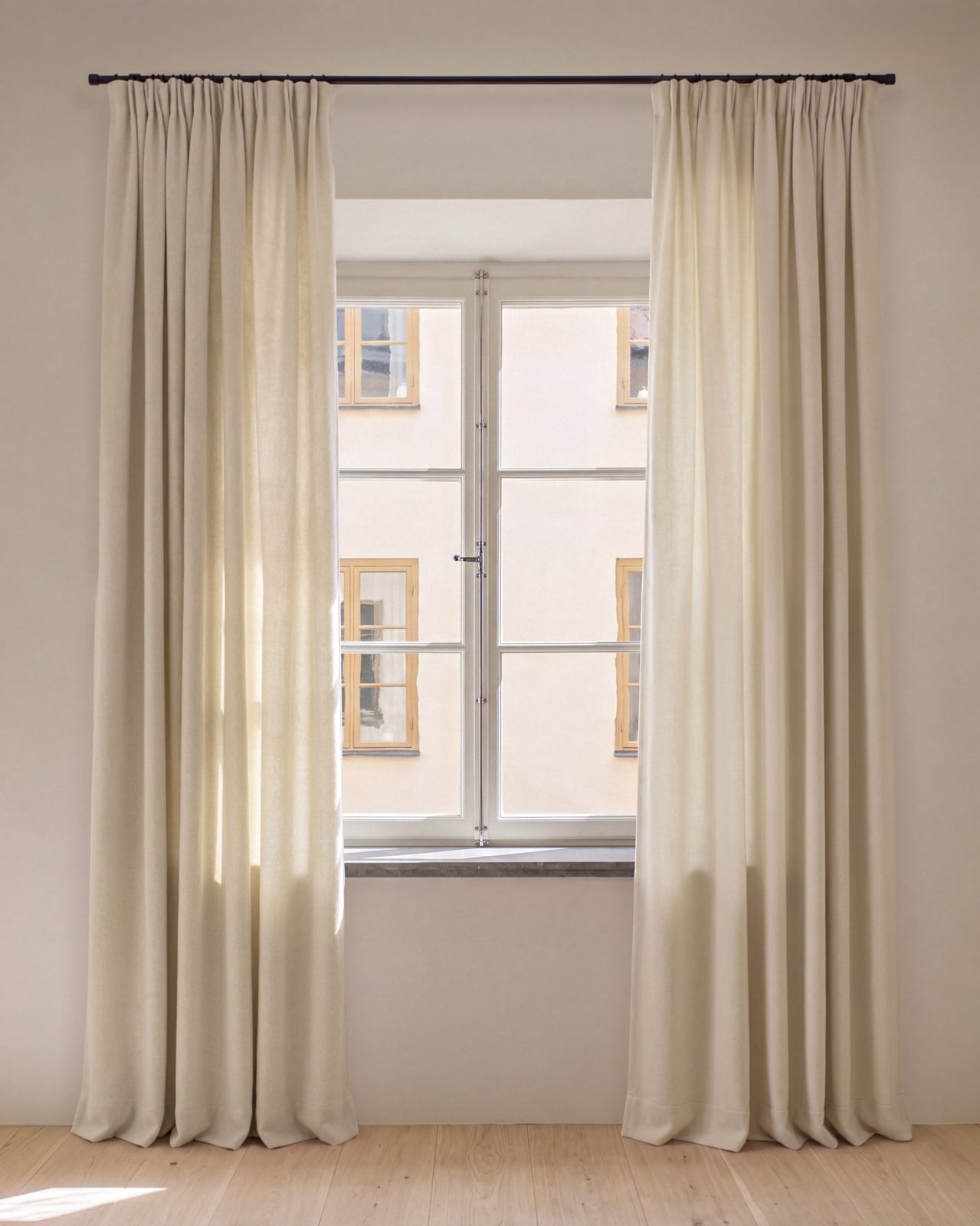 Nordic Knots, Wool Curtains, The Shelter Wool – Warm White