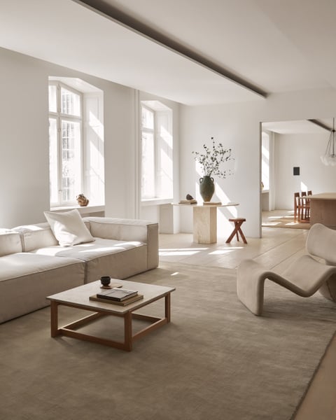 Grand – Sand | Plush Wool Rug | NORDIC KNOTS