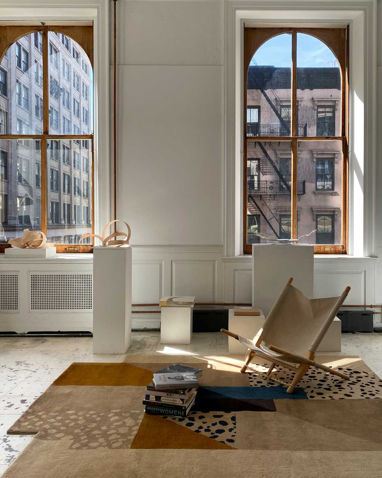 Art Deco 2 – Brown | Abstract Plush Rug | NORDIC KNOTS