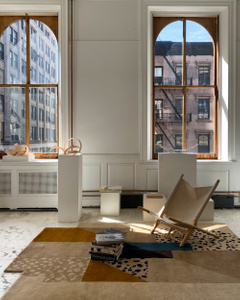 Art Deco 2 – Brown | Abstract Plush Rug | NORDIC KNOTS UK