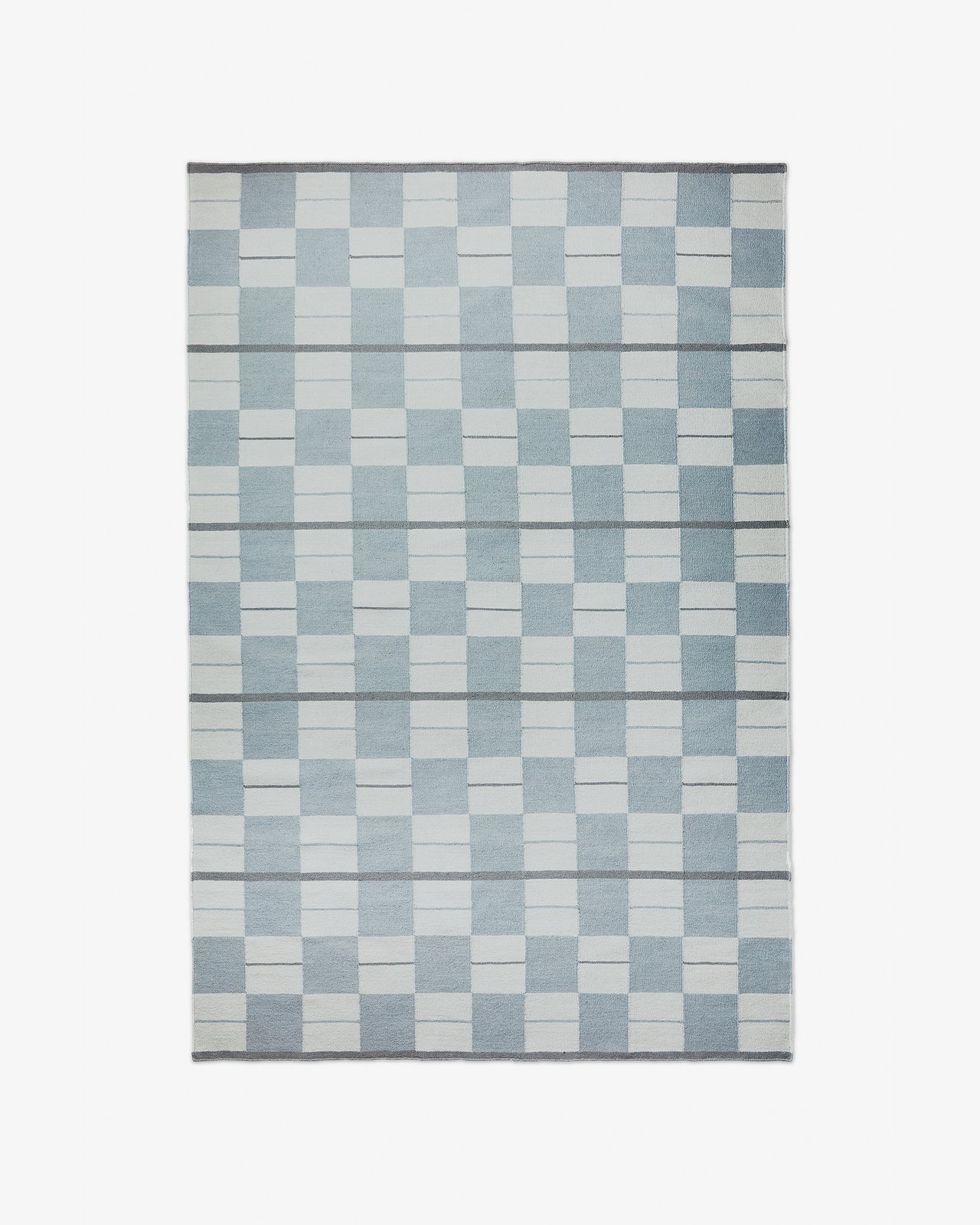 Nordic Knots, Wool Rugs, Båstad – Blue