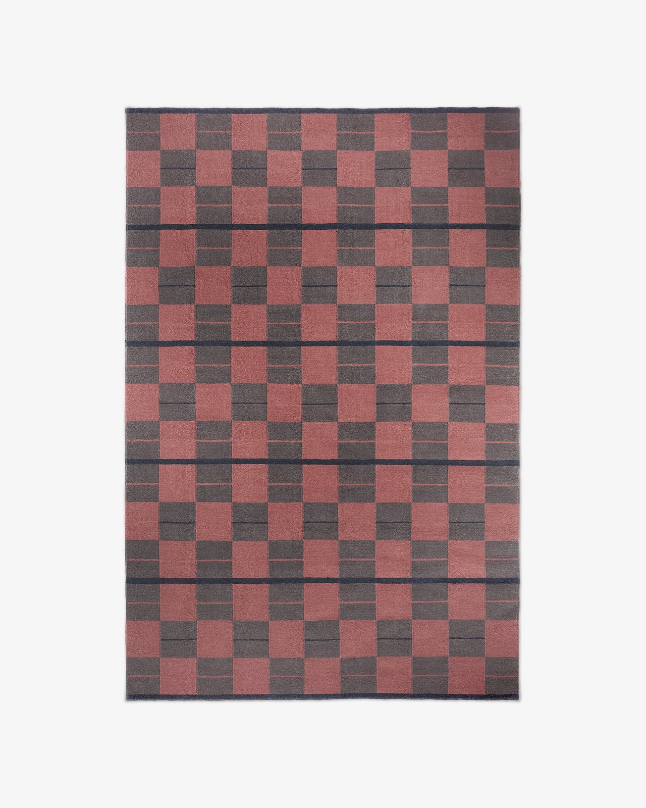 Nordic Knots, Wool Rugs, Båstad – Red