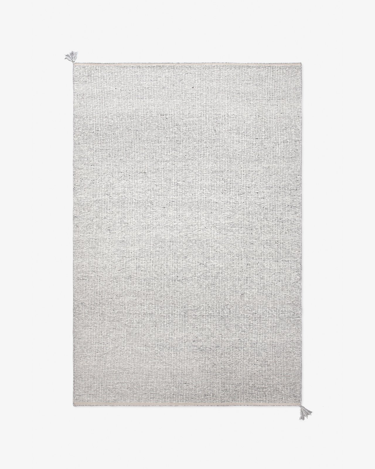 Nordic Knots, Wool Rugs, Bouclé – Silver
