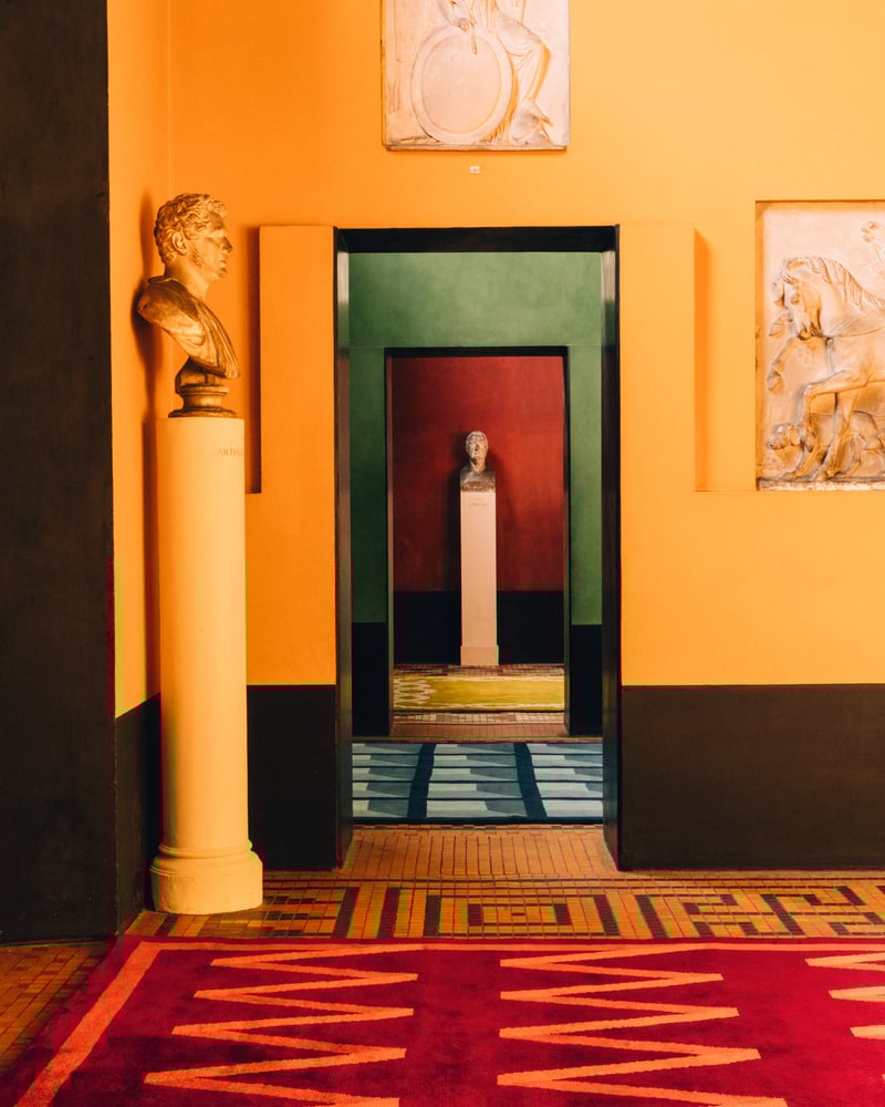 Folding Ribbon – Burgundy | By Campbell-Rey | NORDIC KNOTS