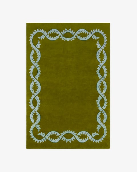vintageラグ カーペット USA製 WILD VINES 928 344_8e6d4dbf5b-344_41024dc116-