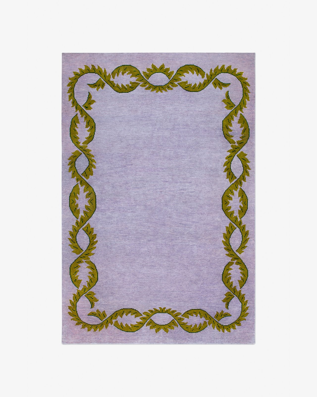 Nordic Knots, Wool Rugs, Climbing Vine – Lilac