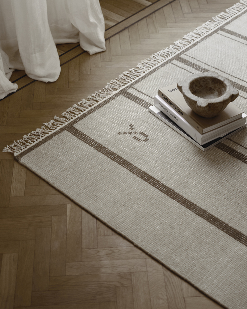 Elder 04 – Olive | High–Craft Flatweave Rug | NORDIC KNOTS
