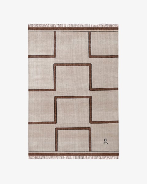 Elder 03 – Terracotta | High–Craft Flatweave Rug | NORDIC KNOTS