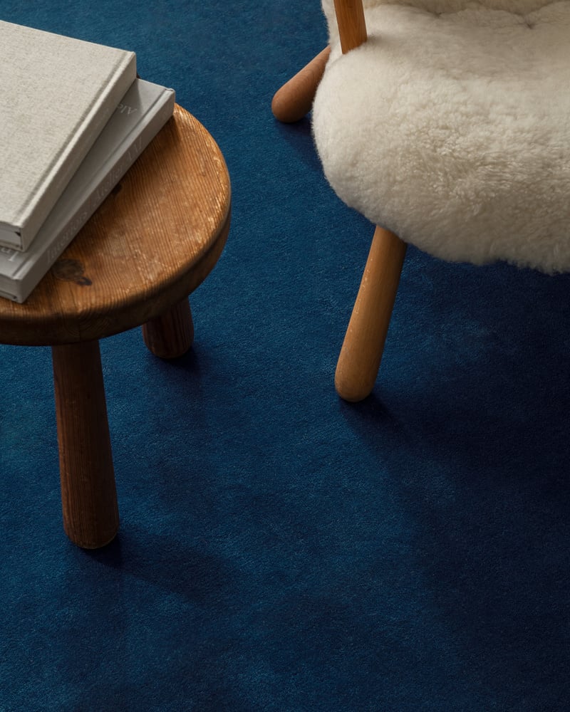 Grand – Deep Blue | Plush Wool Rug | NORDIC KNOTS