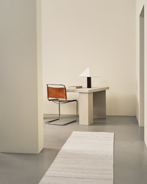 Zero Runner – Cream Mix | Natural Wool Rug | NORDIC KNOTS