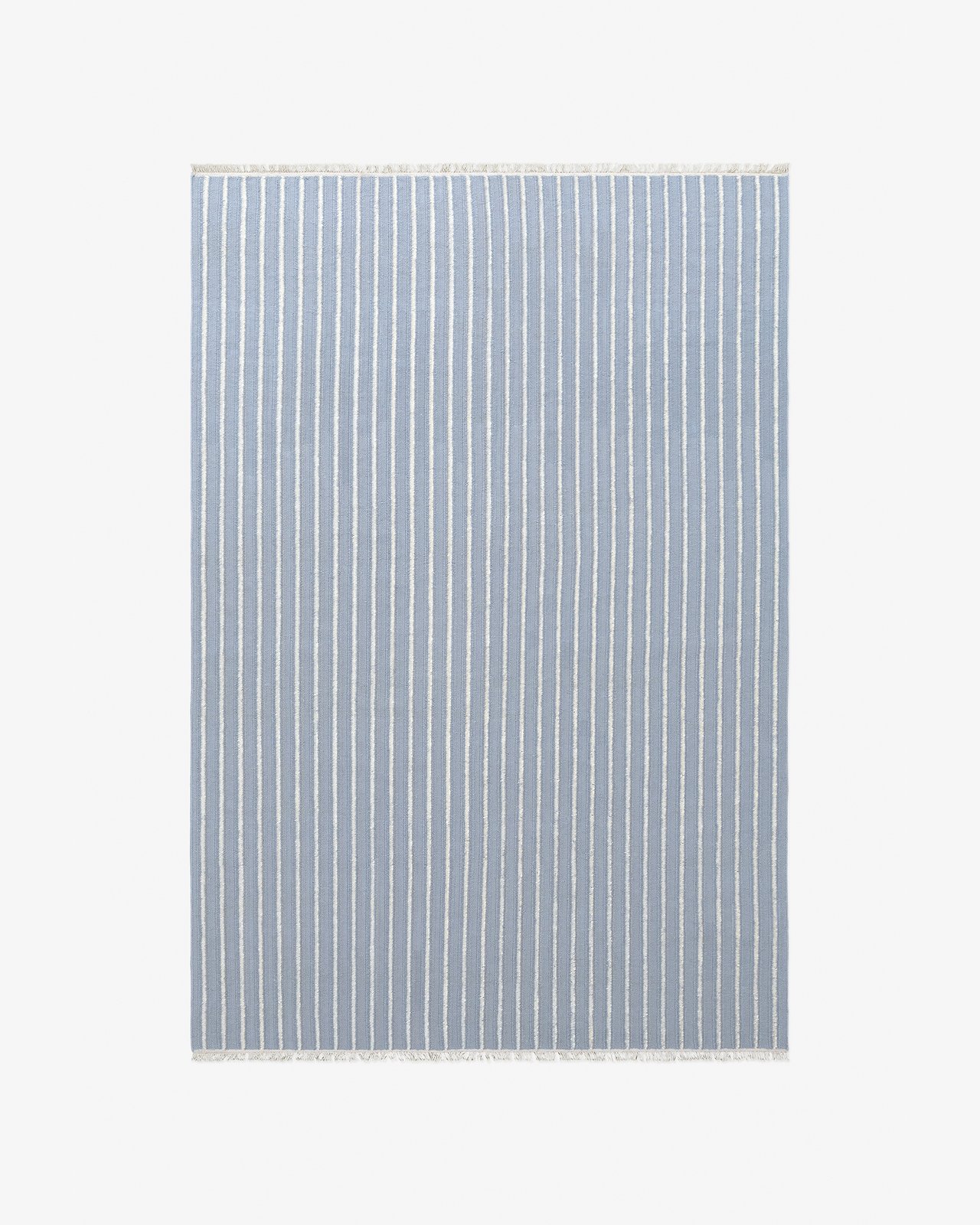 Nordic Knots, Wool Rugs, Shirt Stripe – Blue