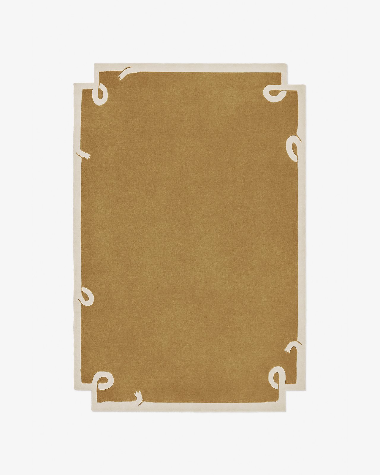 Nordic Knots, Wool Rugs, Loops – Yellow