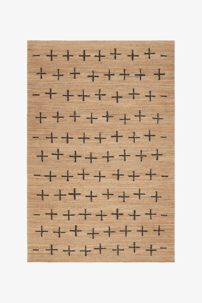 Jute Cross - Black