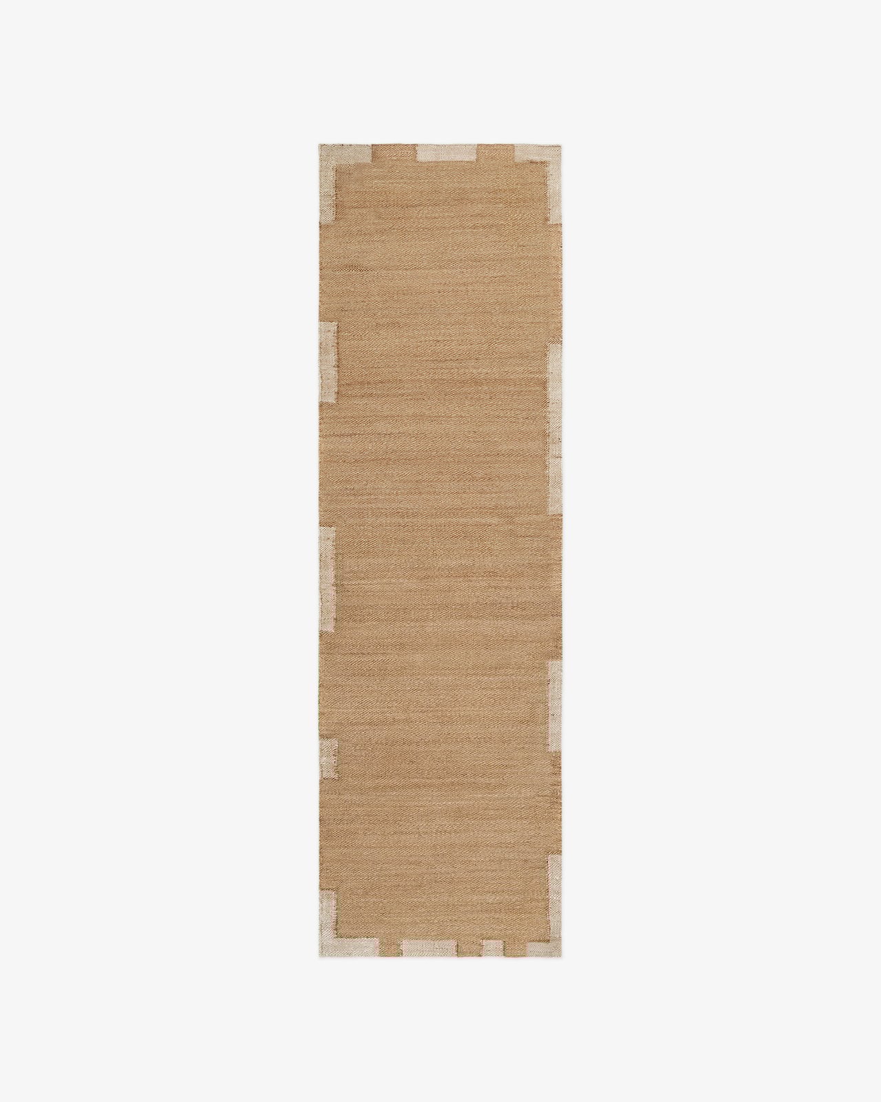 Nordic Knots, Jute Rugs, Jute Edge Runner – Cream