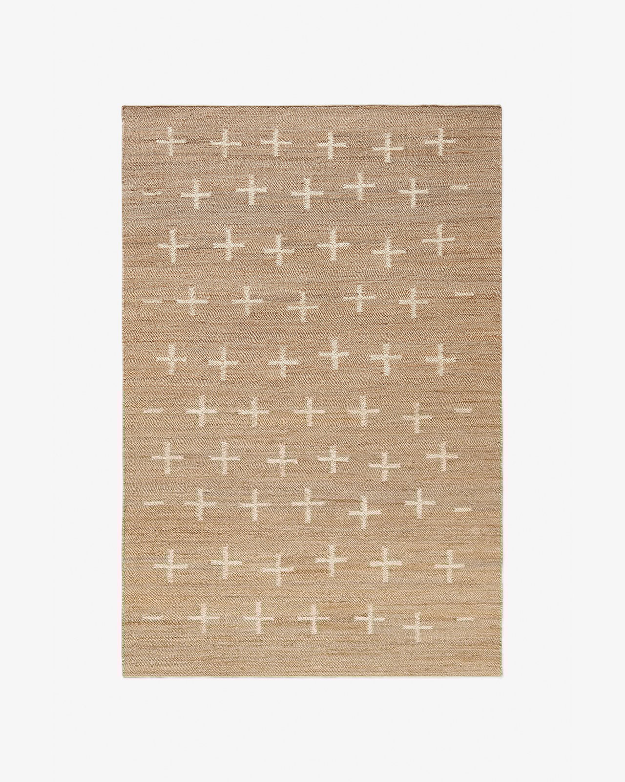Nordic Knots, Jute Rugs, Jute Cross – Cream