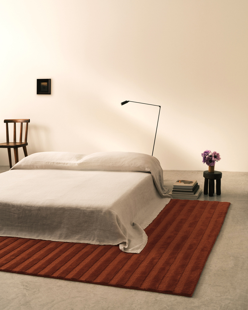 Park 03 – Burgundy | Plush Textured Rug | NORDIC KNOTS