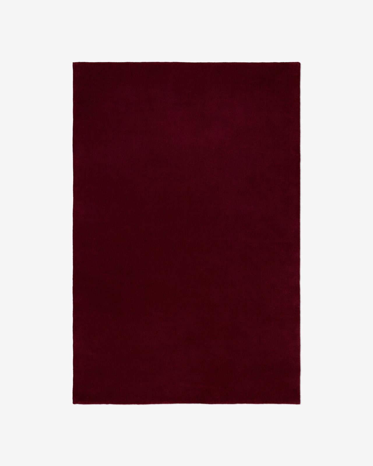 Nordic Knots, Wool Rugs, Grand – Deep Wine