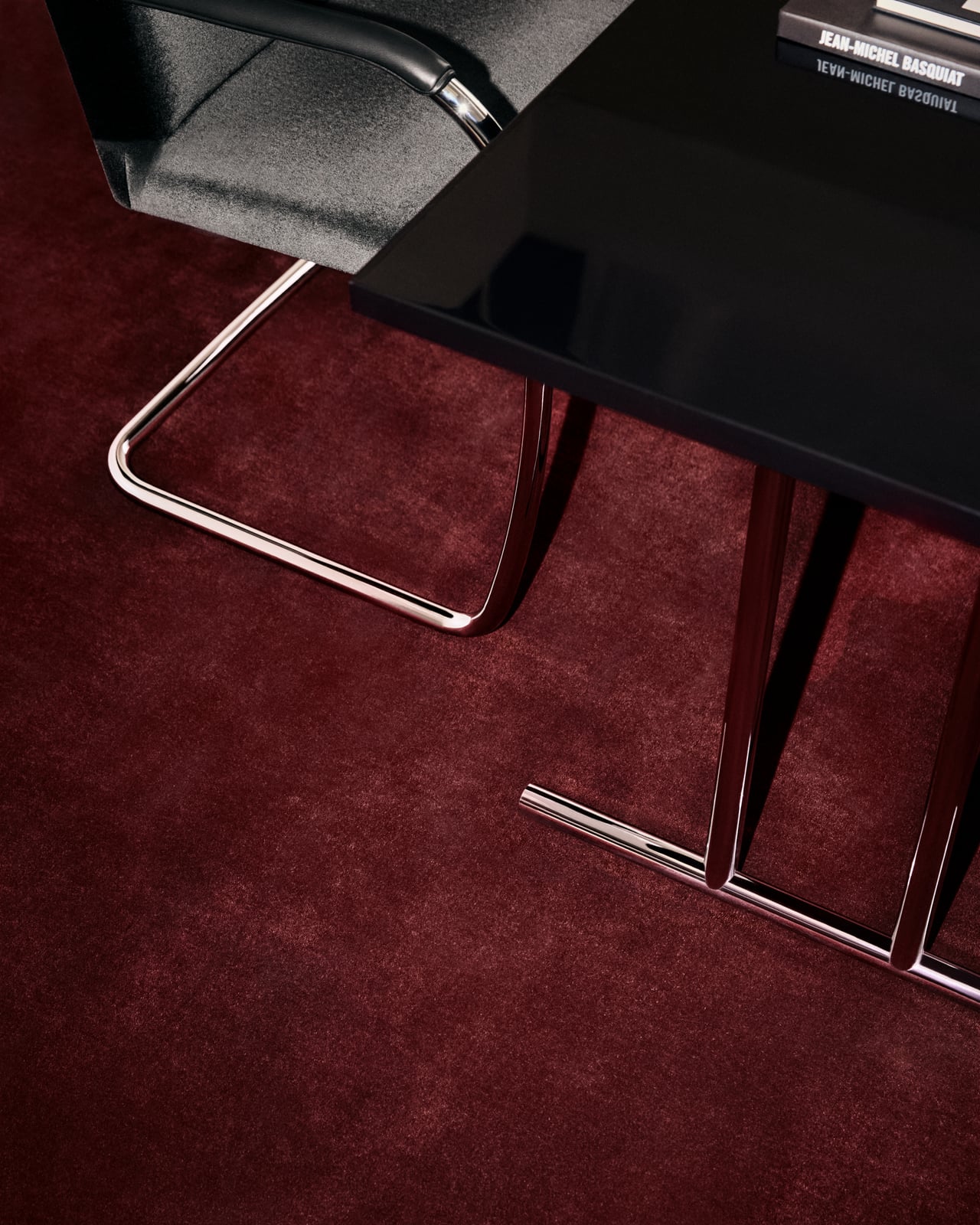 Grand – Deep Wine | Plush Wool Rug | NORDIC KNOTS