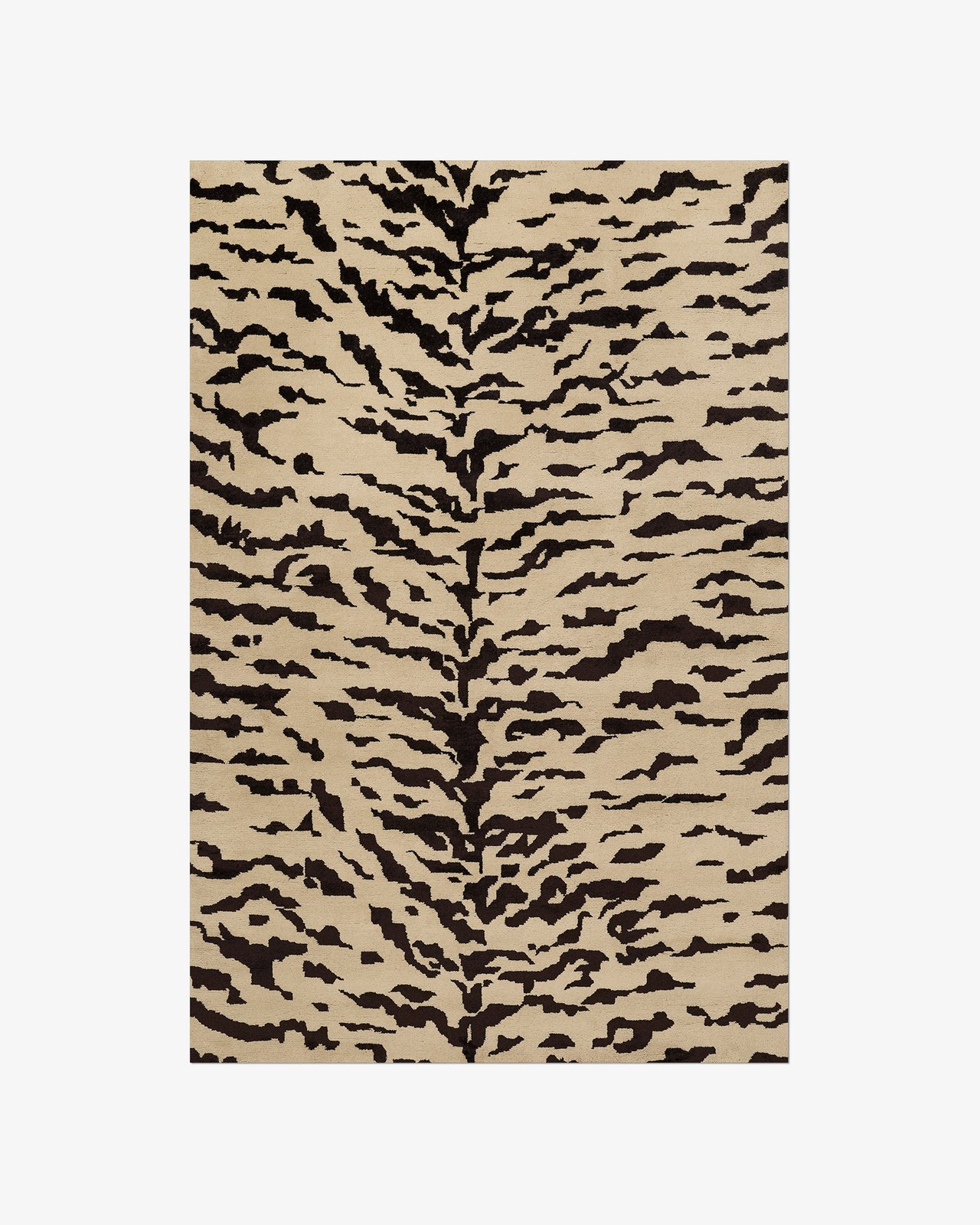 Nordic Knots, Wool Rugs, Tigris – Beige/Brown