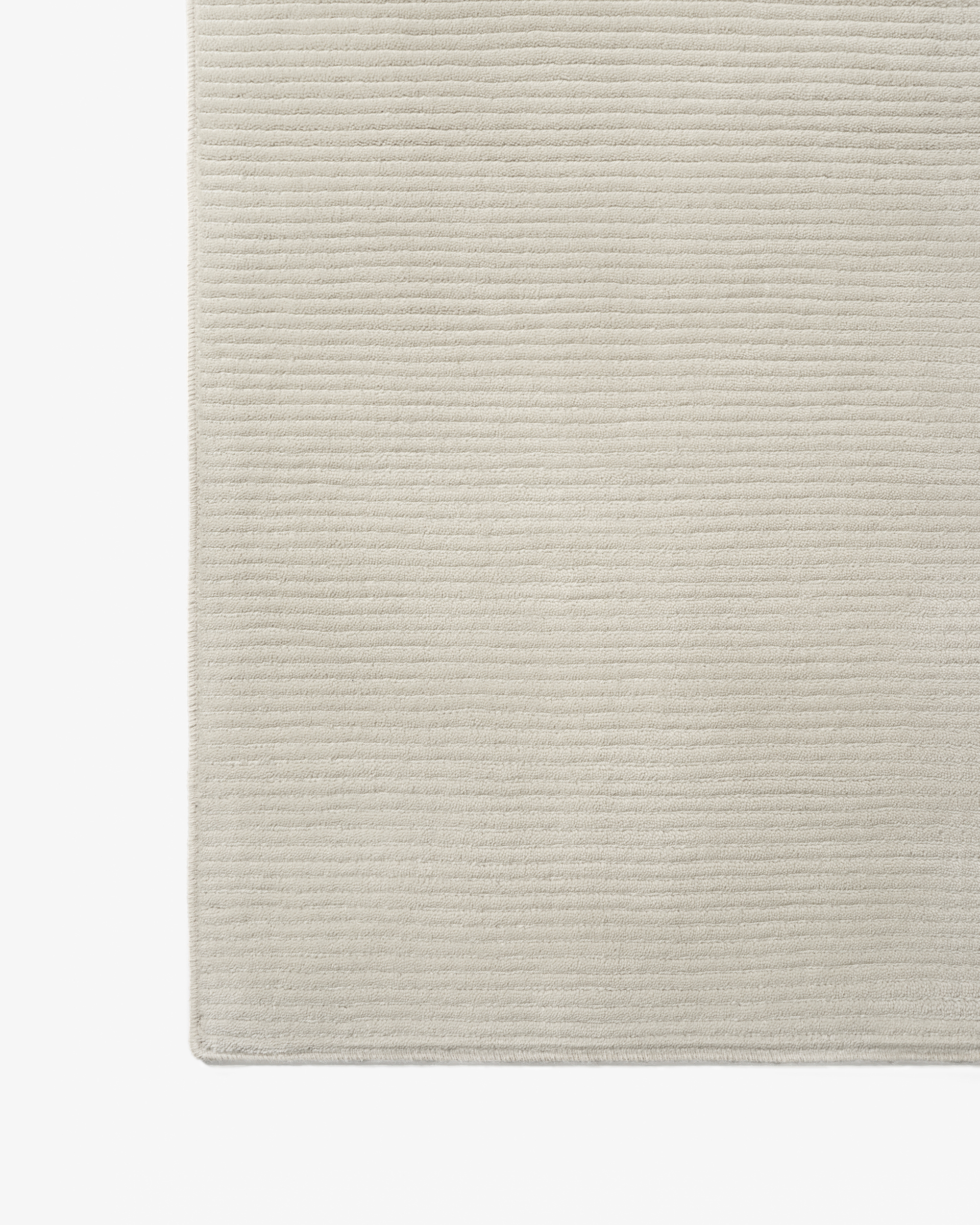 3WAY NOSTALGIC RUG KNIT アイボリー Park 03 – Sunrise | Plush Textured Rug | NORDIC KNOTS
