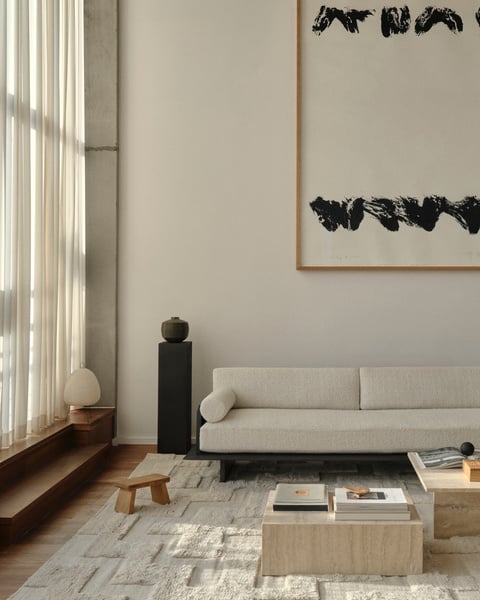 Boho – Cream Mix | Shag Textured Custom Rug | NORDIC KNOTS