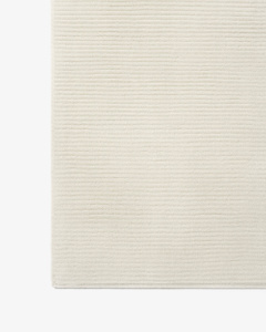 Park – Dusty White | Plush Textured Custom Rug | NORDIC KNOTS