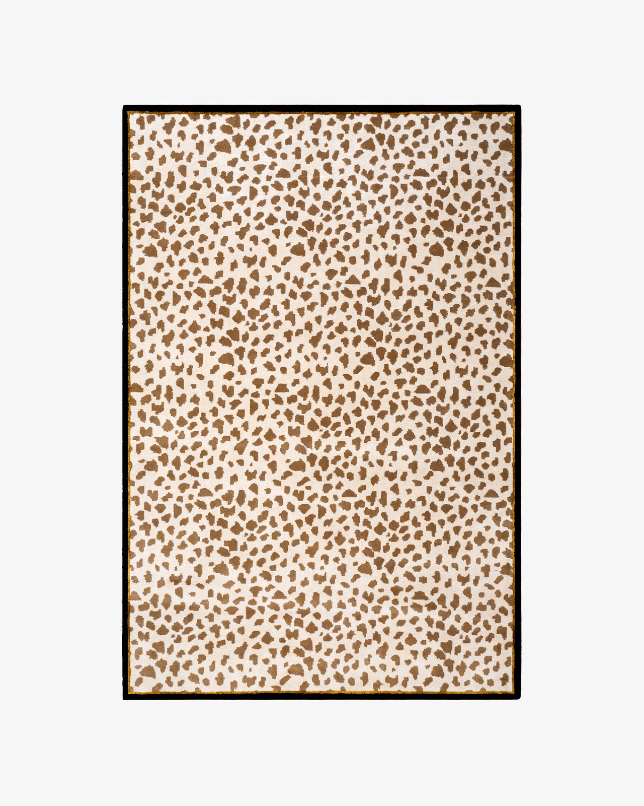 Nordic Knots, Wool Rugs, Gild 03 – Leopard